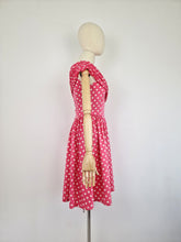 Load image into Gallery viewer, Vintage Laura Ashley polka dot dress
