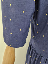 Load image into Gallery viewer, Vintage 80s Laura Ashley polka dot dress
