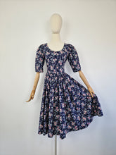 Load image into Gallery viewer, Vintage 80s Laura Ashley full circle dress
