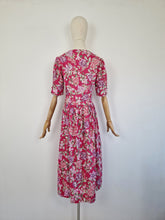 Load image into Gallery viewer, Vintage 90s Laura Ashley scalloped neckline dress
