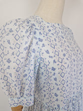 Load image into Gallery viewer, Vintage 80s Laura Ashley pale blue dress

