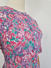 Load image into Gallery viewer, Pre-loved puff sleeves floral dress
