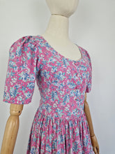Load image into Gallery viewer, Vintage 90s Laura Ashley pink dress
