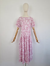 Load image into Gallery viewer, Vintage 90s Laura Ashley dropped waist dress
