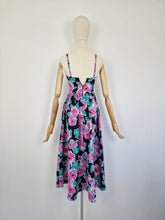 Load image into Gallery viewer, Vintage 80s Laura Ashley colourful sundress
