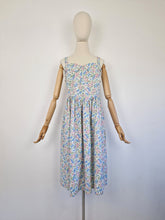 Load image into Gallery viewer, Vintage 80s pastel sundress
