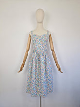 Load image into Gallery viewer, Vintage 80s pastel sundress
