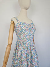 Load image into Gallery viewer, Vintage 80s pastel sundress
