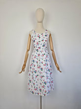 Load image into Gallery viewer, Vintage floral sundress
