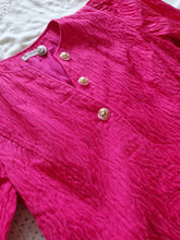 Load image into Gallery viewer, Vintage 80s bright pink dress
