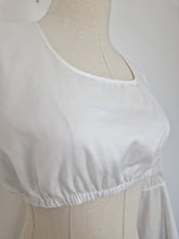 Load image into Gallery viewer, Vintage flare sleeves dirndl blouse

