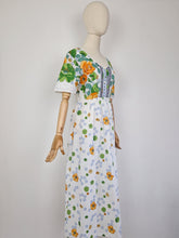 Load image into Gallery viewer, Vintage 70s meadow bohemian dress
