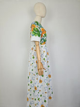 Load image into Gallery viewer, Vintage 70s meadow bohemian dress
