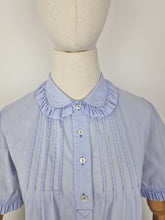 Load image into Gallery viewer, Vintage 80s Laura Ashley peter pan collar blouse
