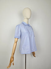 Load image into Gallery viewer, Vintage 80s Laura Ashley peter pan collar blouse
