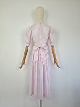 Load image into Gallery viewer, Vintage 80s Laura Ashley stripe dress
