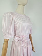 Load image into Gallery viewer, Vintage 80s Laura Ashley stripe dress
