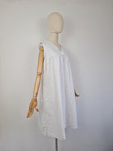 Load image into Gallery viewer, Antique raw cotton dress
