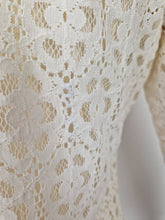 Load image into Gallery viewer, Vintage 60s lace blouse
