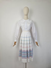 Load image into Gallery viewer, Vintage Laura Ashley crochet collar blouse
