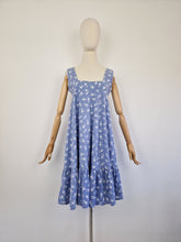 Load image into Gallery viewer, Vintage 70s Laura Ashley pinafore dress
