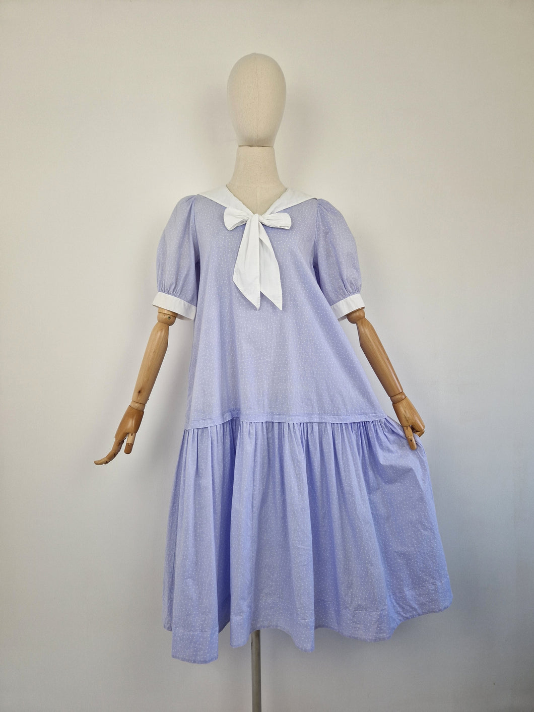 Vintage 80s Laura Ashley smock dress