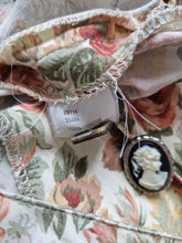 Load image into Gallery viewer, Vintage floral pinafore dress
