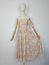 Load image into Gallery viewer, Vintage 80s Laura Ashley cocktail dress
