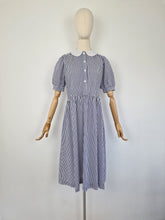 Load image into Gallery viewer, Vintage 70s/80s Laura Ashley striped dress

