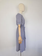 Load image into Gallery viewer, Vintage 70s/80s Laura Ashley striped dress
