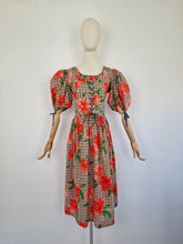 Load image into Gallery viewer, Vintage 80s Sportalm puff sleeves dress

