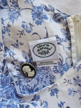 Load image into Gallery viewer, Vintage 80s/90s Laura Ashley blue and white dress
