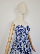 Load image into Gallery viewer, Vintage 80s Laura Ashley rockabilly dress
