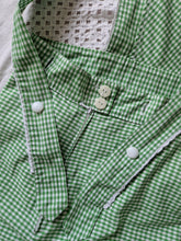 Load image into Gallery viewer, Vintage 70s gingham pinafore dress
