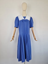 Load image into Gallery viewer, Vintage 80s Laura Ashley sailor dress
