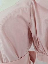 Load image into Gallery viewer, Vintage 80s Laura Ashley pink ballgown dress

