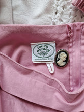 Load image into Gallery viewer, Vintage 80s Laura Ashley dusty pink ballgown dress
