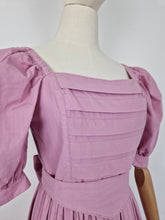 Load image into Gallery viewer, Vintage 80s Laura Ashley dusty pink ballgown dress
