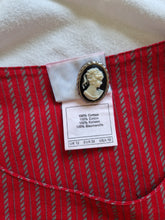 Load image into Gallery viewer, Vintage 80s Laura Ashley red pinafore dress

