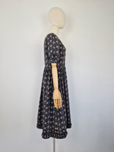 Load image into Gallery viewer, Vintage early 80s Laura Ashley made in Carno prairie dress
