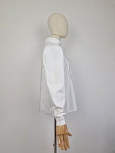 Load image into Gallery viewer, Vintage 80s Laura Ashley white blouse
