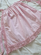 Load image into Gallery viewer, Vintage pink dirndl apron
