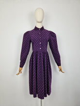 Load image into Gallery viewer, Vintage 80s Laura Ashley prairie corduroy dress
