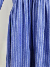 Load image into Gallery viewer, Vintage 80s Laura Ashley striped dress
