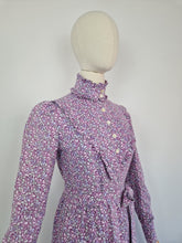 Load image into Gallery viewer, Vintage 70s Laura Ashley pastel prairie dress
