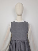 Load image into Gallery viewer, Vintage 80s Laura Ashley pinafore dress
