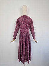 Load image into Gallery viewer, Vintage 80s Laura Ashley pink dress
