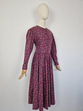 Load image into Gallery viewer, Vintage 80s Laura Ashley pink dress
