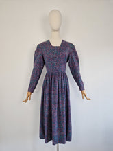 Load image into Gallery viewer, Vintage 80s Laura Ashley paisley dress

