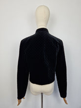Load image into Gallery viewer, Vintage 80s Laura Ashley quilted blazer 1
